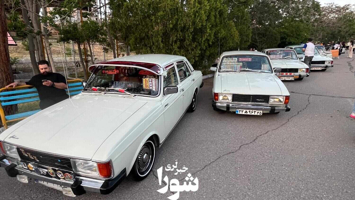 گزارش تصویری | همایش خودروهای کلاسیک در تبریز برگزار شد