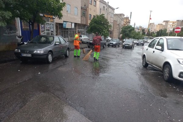 مدیریت بارش های رگباری در کوتاهترین زمان ممکن/ آماده‌باش مناطق دهگانه شهرداری تبریز تا پایان هفته
