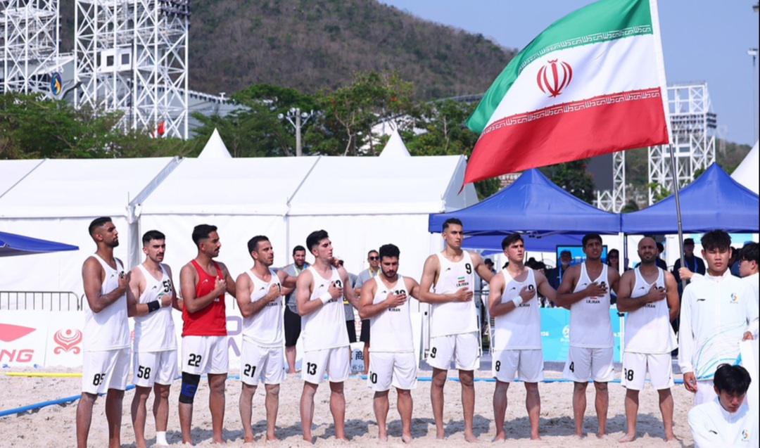 نبرد ایران و آمریکا در هندبال ساحلی قهرمانی جهان