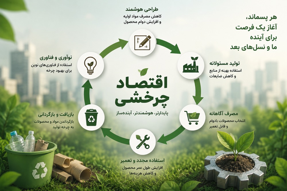 اقتصاد چرخشی؛ وقتی پایان یک محصول، آغاز یک فرصت است