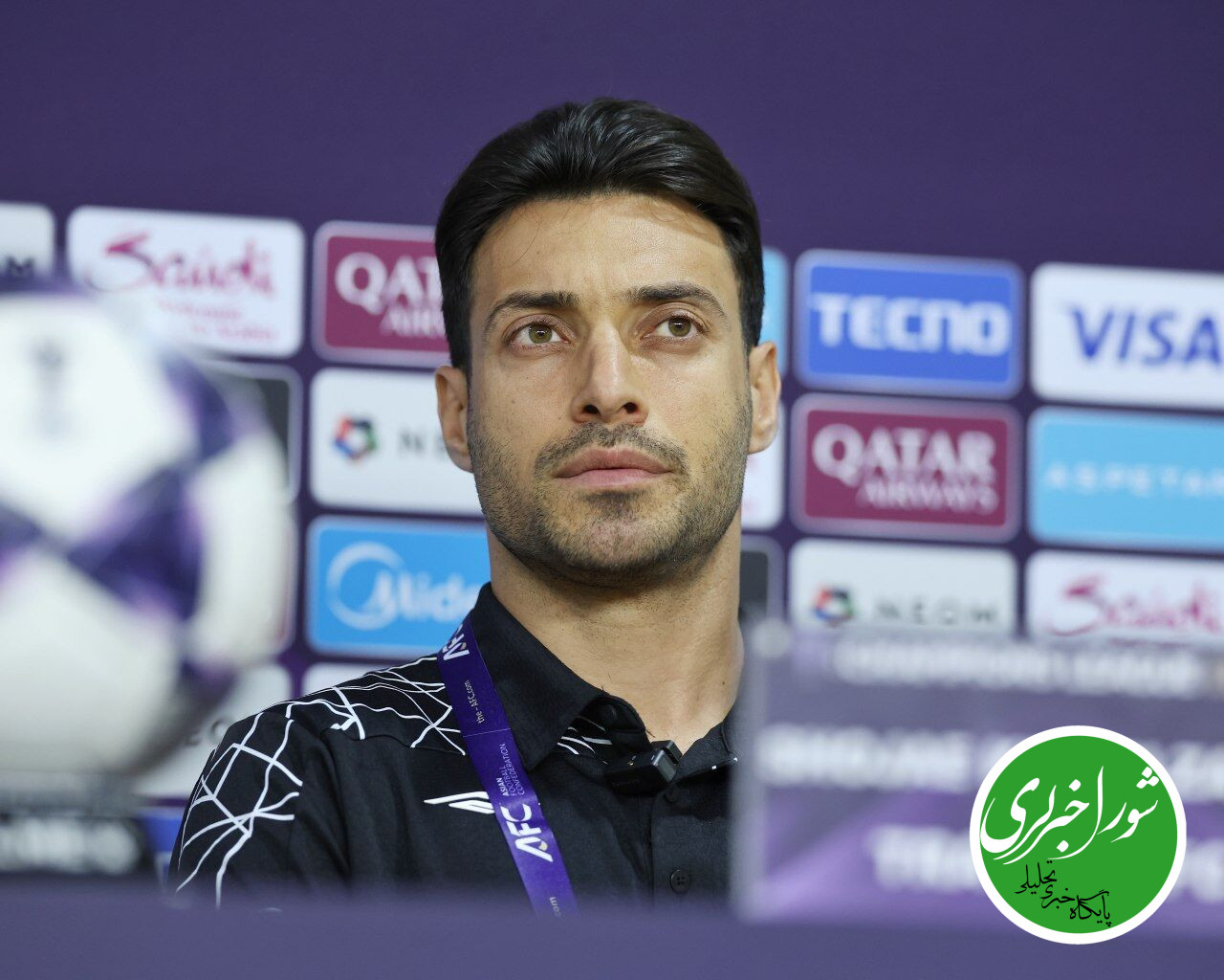 خلیل‌زاده: آماده بازی سخت با شباب الاهلی هستیم/ فشردگی لیگ به ما ضربه زده است